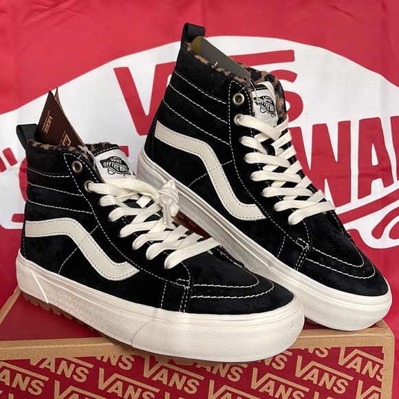 Vans Men’s Sk8-Hi Mite-1
(Suede) Black/Leopard
VNOA5HZY6D8
boots - sneakers - Picture 7 of 16
